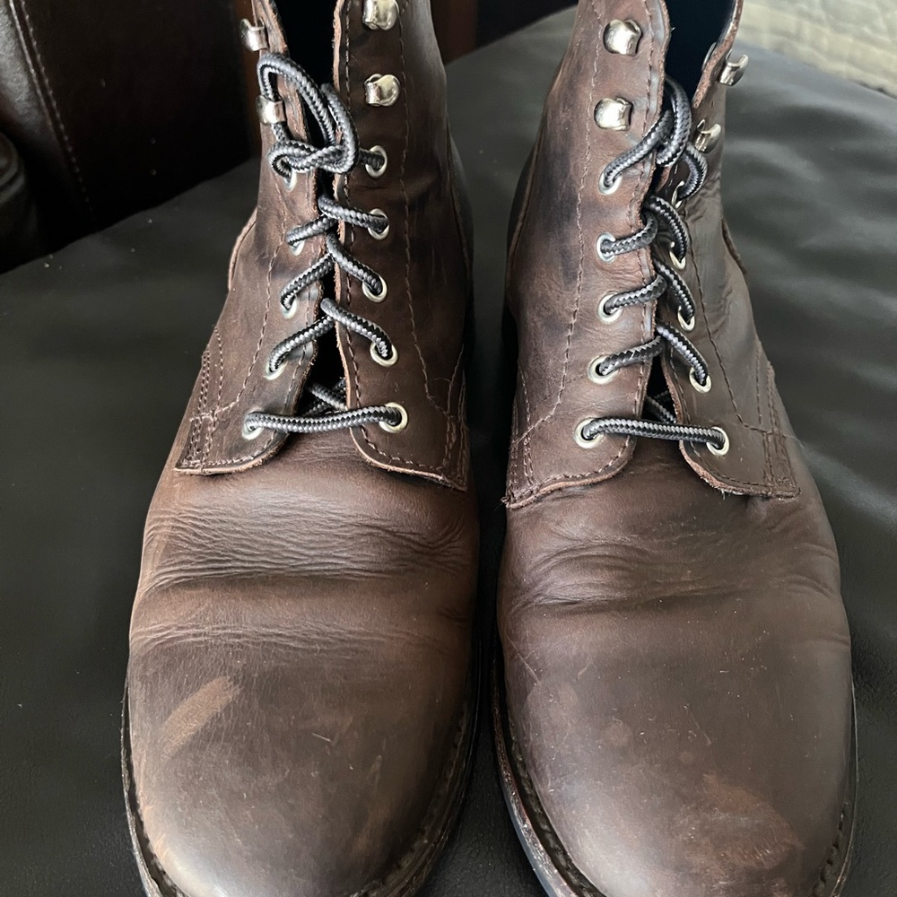 Thursday Boot Company Dark Brown Leather Boots